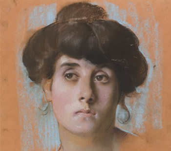Portrait of a Young Woman, from Melancholy_Hirémy-Hirschl